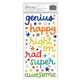 Field Trip Thickers Stickers Genius Phrases