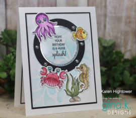 Just Keep Swimming Stamps