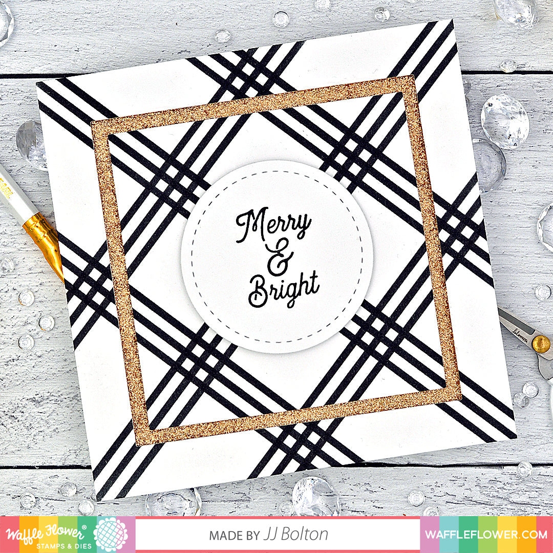 Herringbone Sentiments Stamp Set
