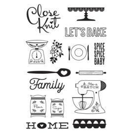 What's Cookin'? Photopolymer Clear Stamps
