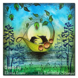 LAV711 English Bluebell Stamp