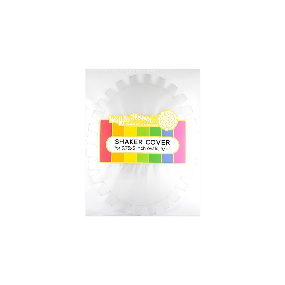 Shaker Cover - 3.75x5 Oval - 5/pk
