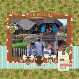 Say Cheese Frontier At The Park Collection Kit 12"X12"