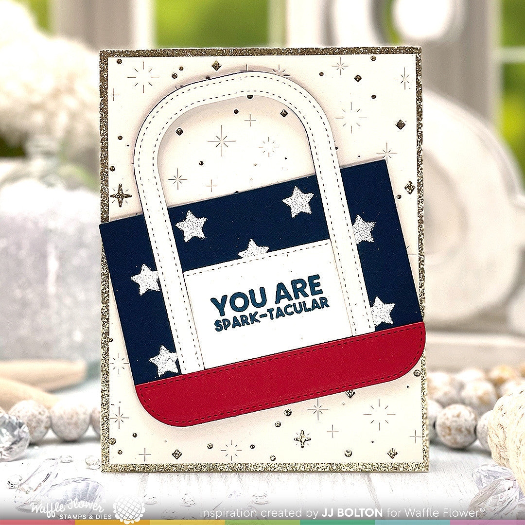 Postage Collage 4th Of July Stamp Set