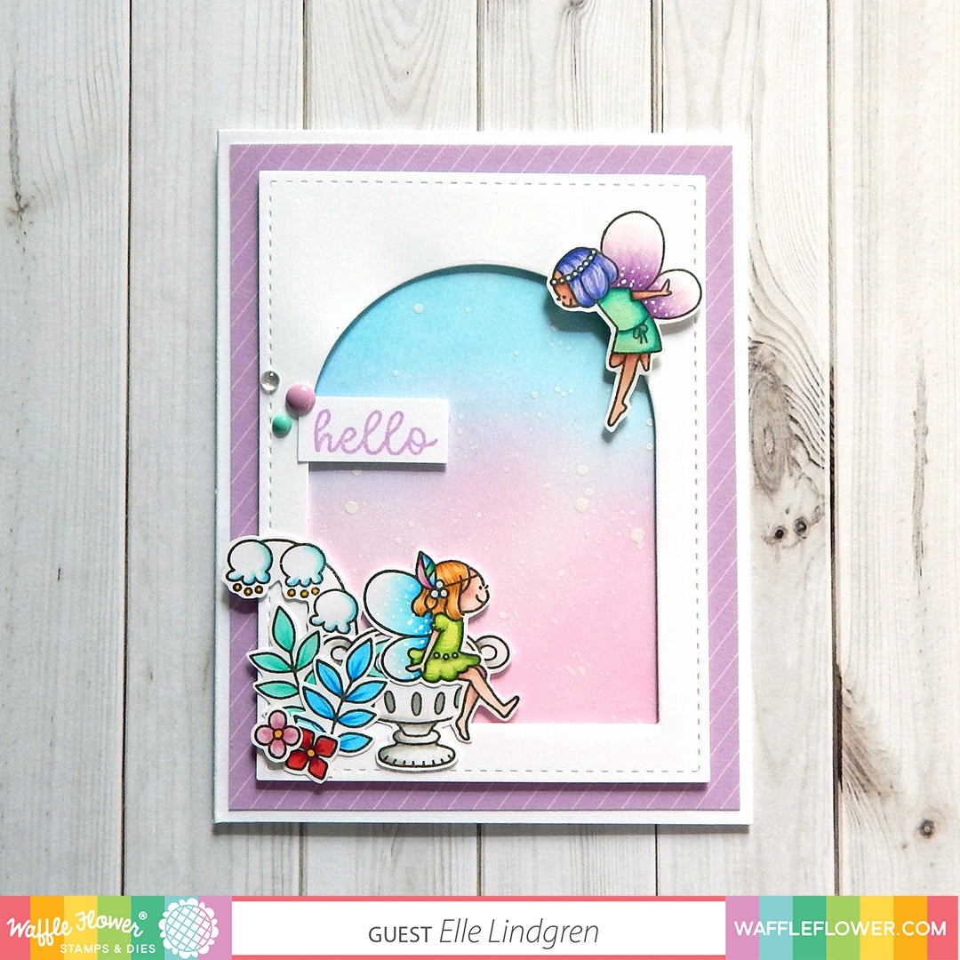 Unicorn Paper Pad-Half-Half Lines