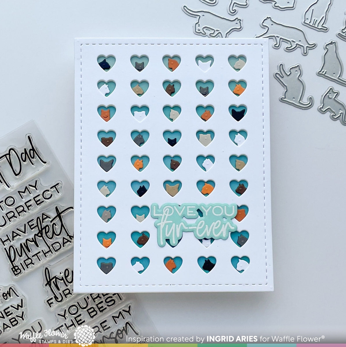 Purrfect Sentiments Matching Die