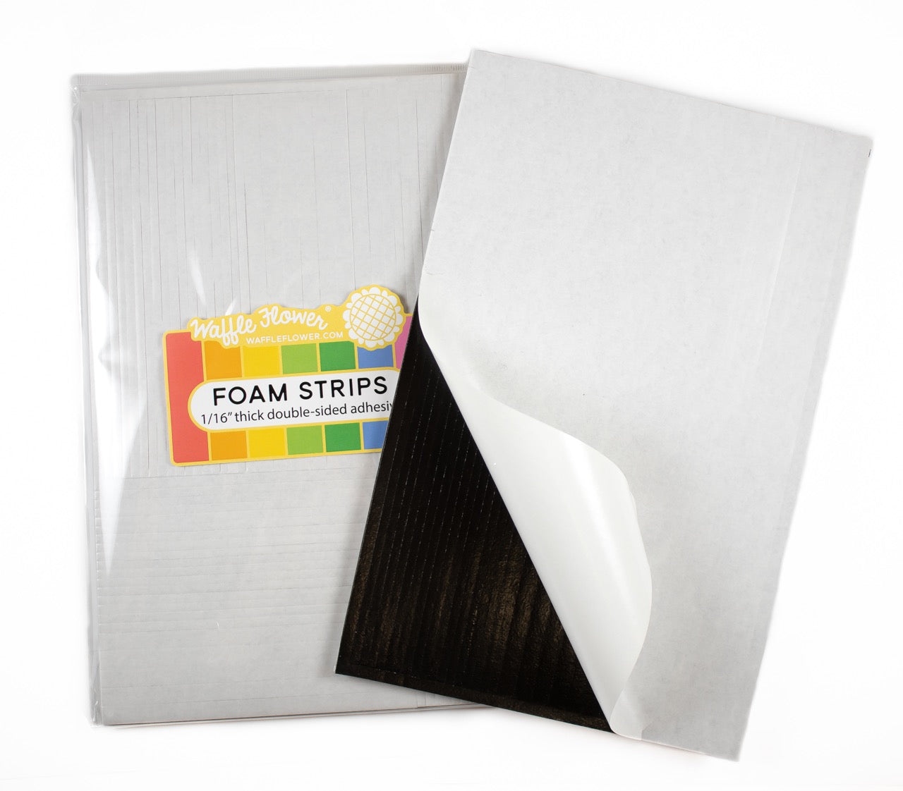 Foam Strips - Black 1/16" thick