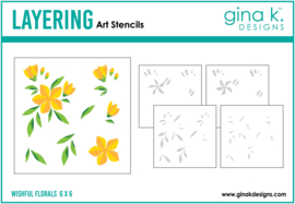 Wishful Florals Layering Stencil
