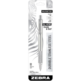 Stainless Steel Ballpoint Pen Fine Black