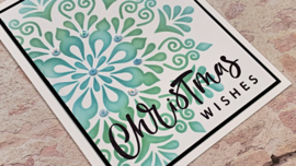 Snowflake Mandala Stencil