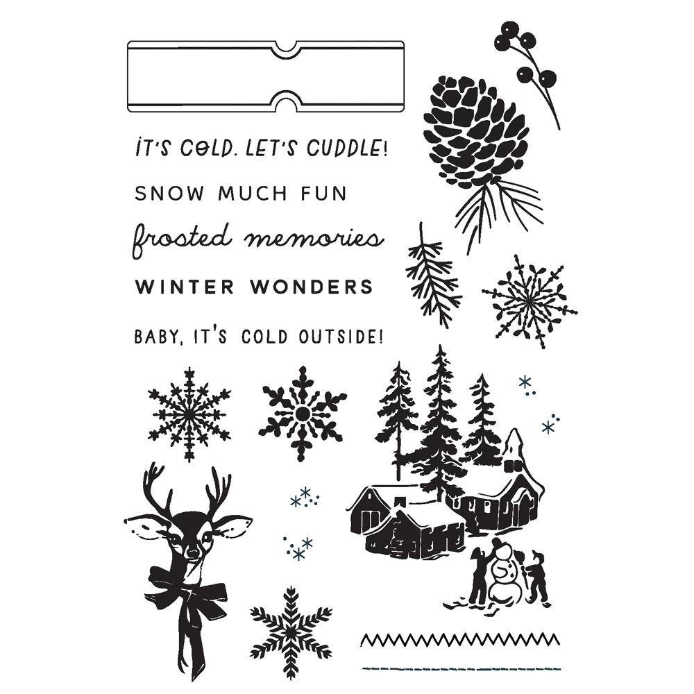 Flannel Season Photopolymer Stamps
