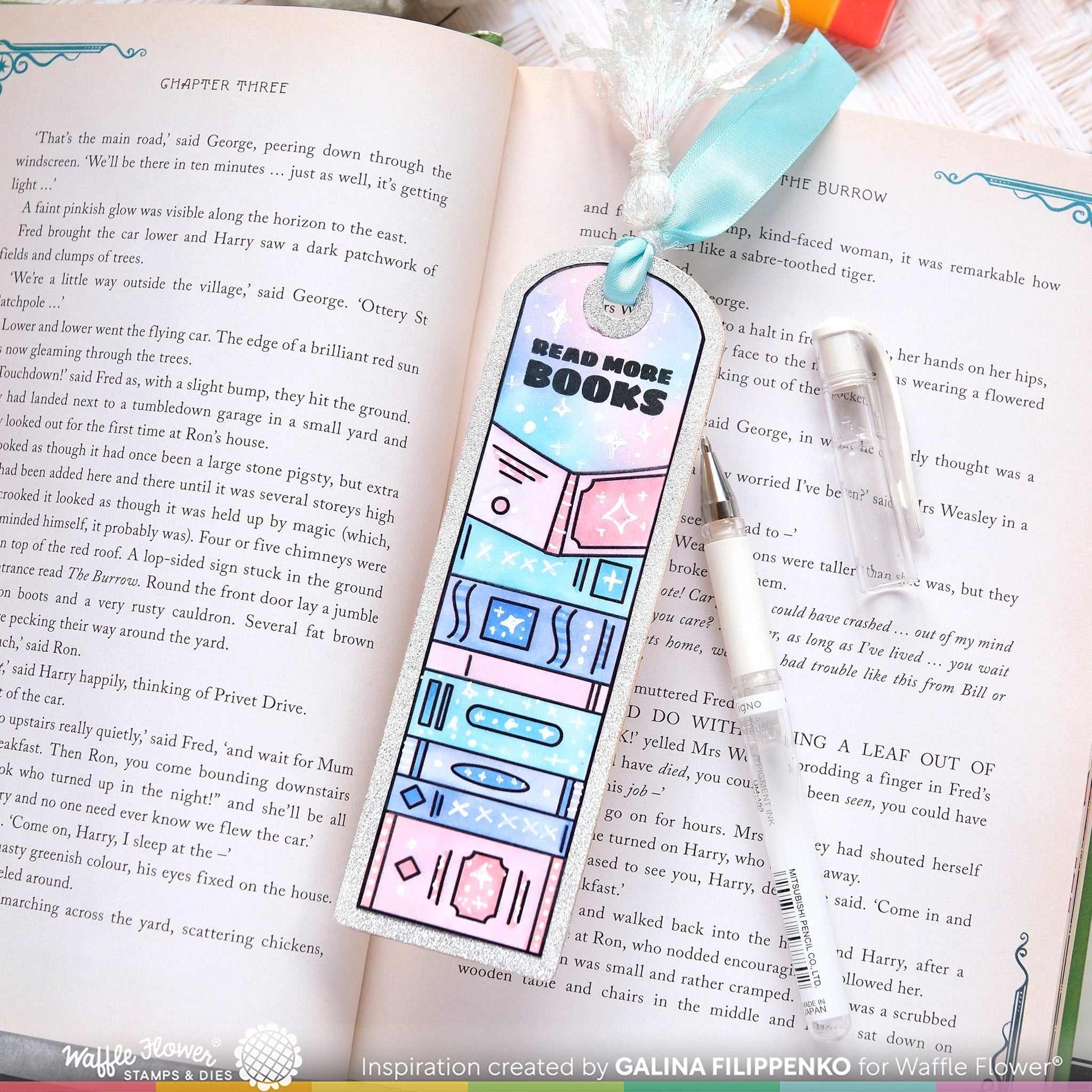 Round Bookmark Sayings Stamp Set