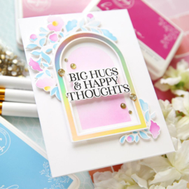 Arch Florals Layering Stencils 4.25"X5.25"