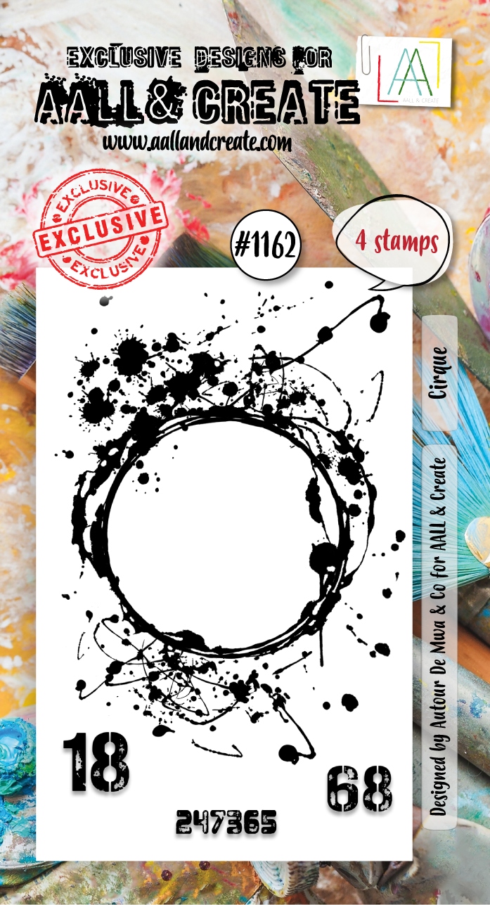 #1162 Cirque A8 Stamp Set