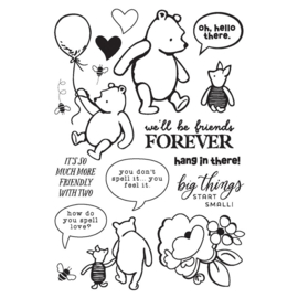 Say Cheese Classic Pooh Photopolymer Stamps Silly Old Bear