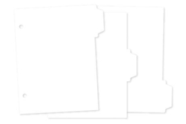 SN@P! Divider Inserts 4"X6"