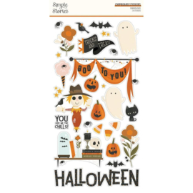 FaBOOlous Chipboard Stickers