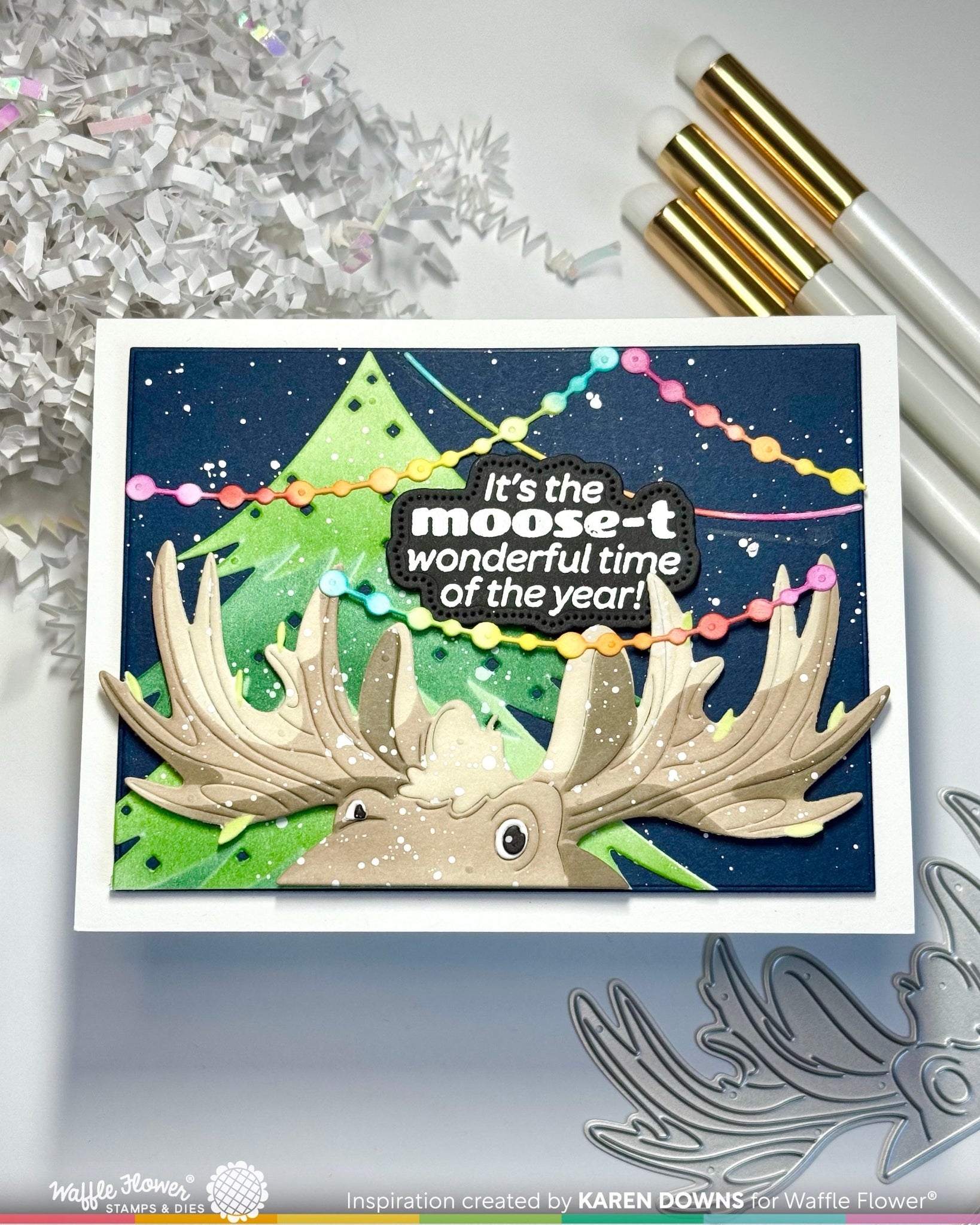 A-moose-ing Sentiments Stamp Set