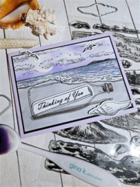 Serene Seascapes Stamps
