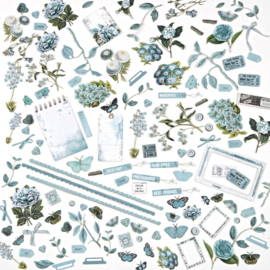 Color Swatch: Teal Mini Laser Cut Outs Elements