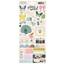 Woodland Grove Cardstock Stickers