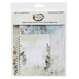 Vintage Artistry Moonlit Garden Spiral Notebook Set