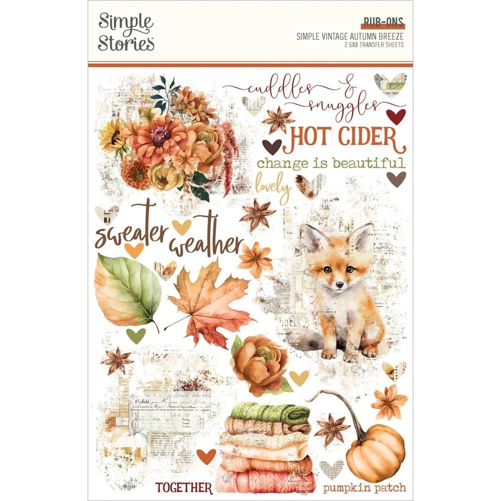 Autumn Breeze Rub-Ons