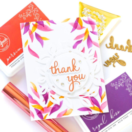 Sentiment Suite: Thank You Hot Foil Plate