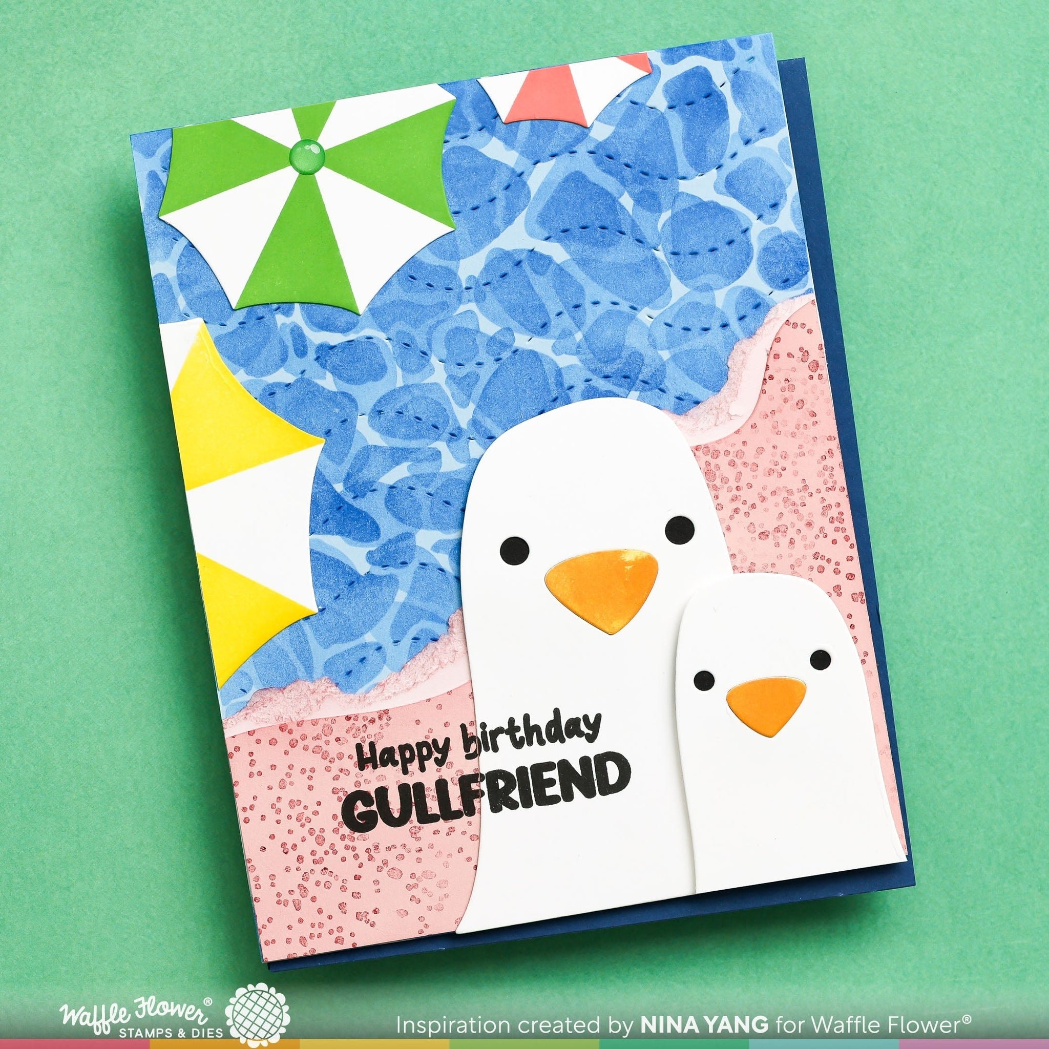 Inquisitive Seagulls Stamp Set