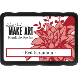 Make Art Dye Ink Pads Red Geranium