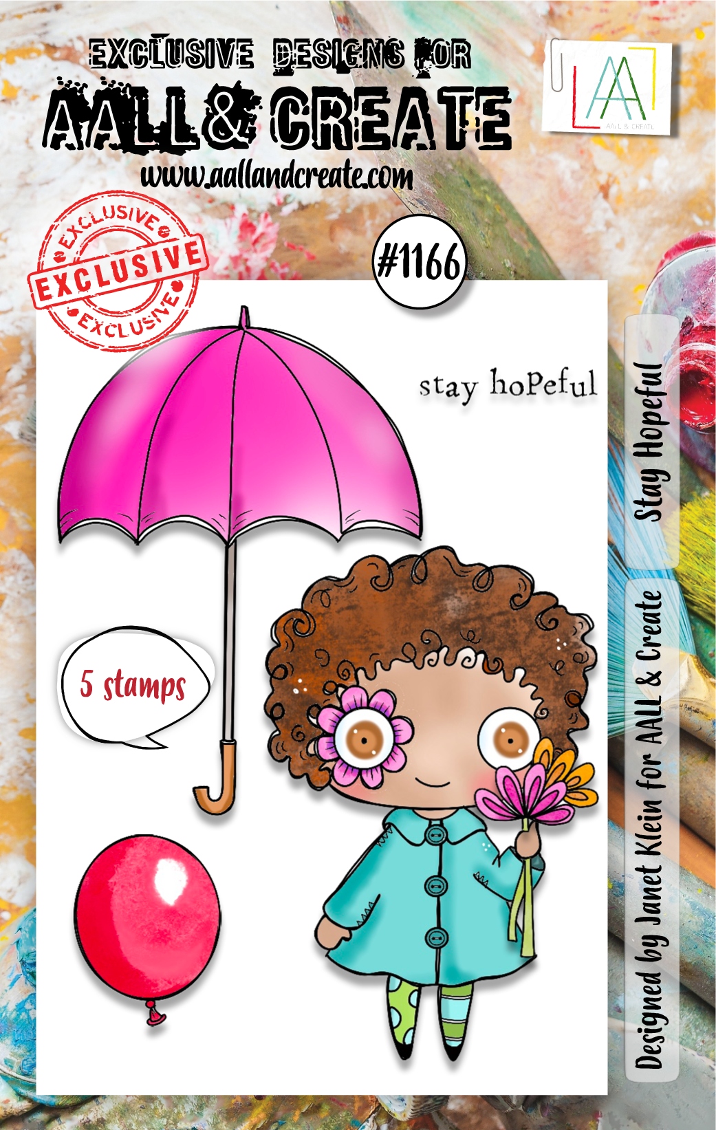 #1166 Stay Hopeful A7 Stamp Set