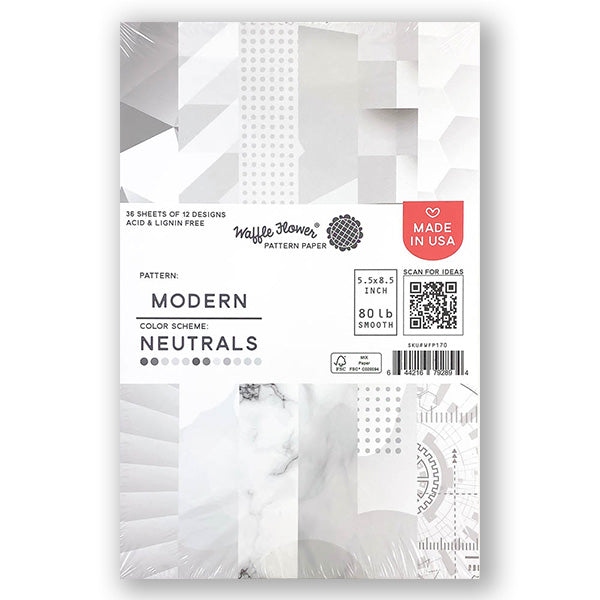 Neutrals Paper Pad-Modern