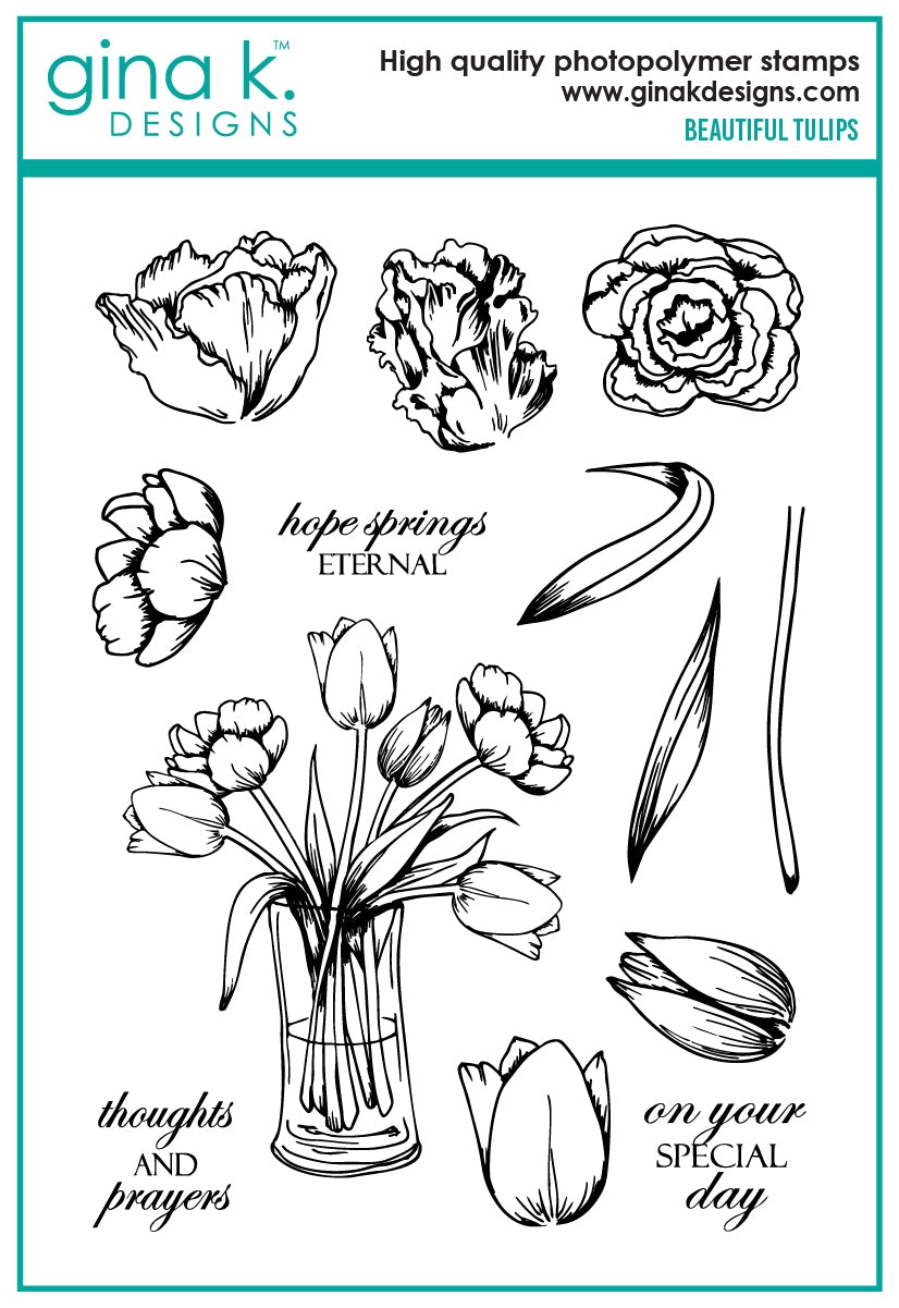 Beautiful Tulips Stamps