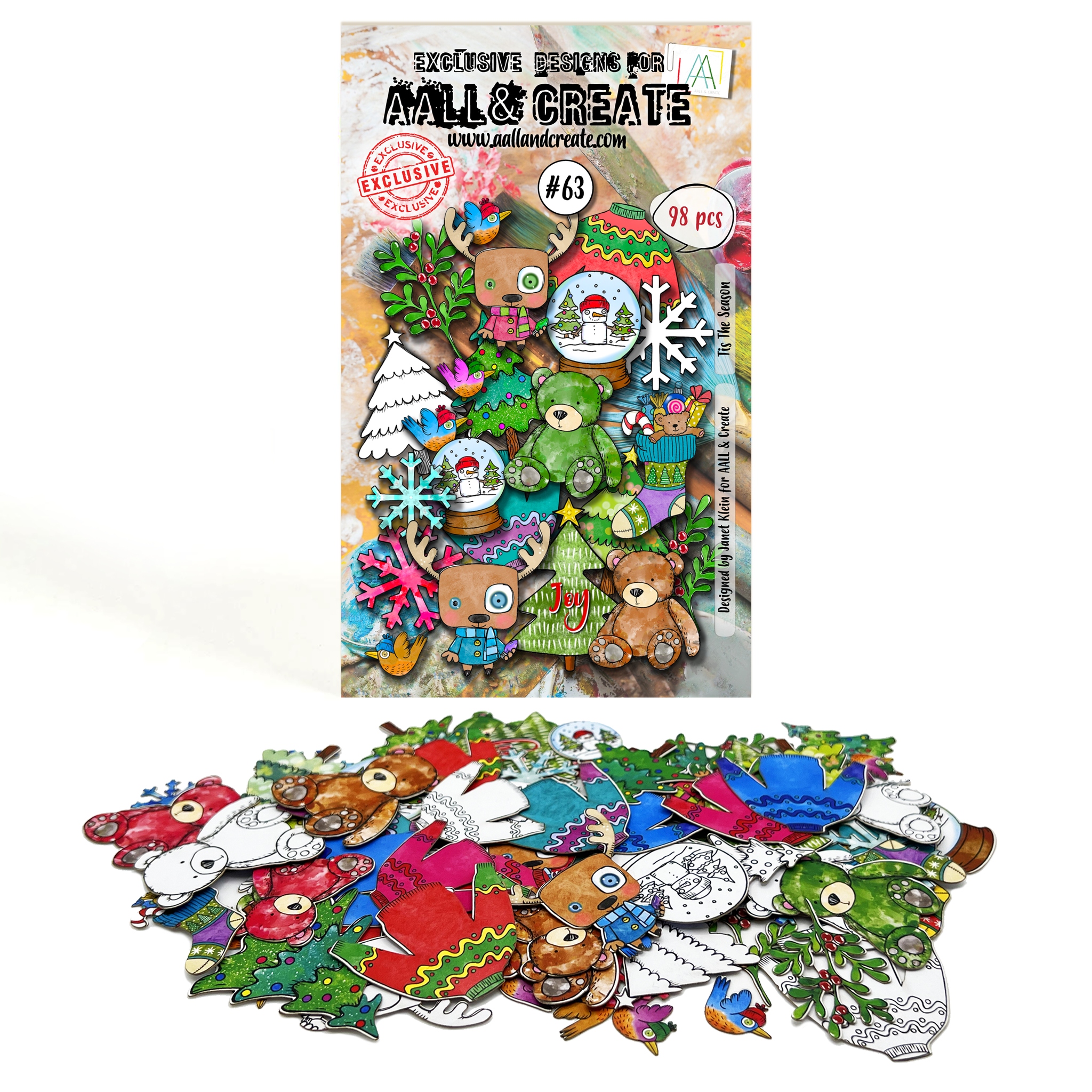 #063 Tis The Season Ephemera Die Cuts