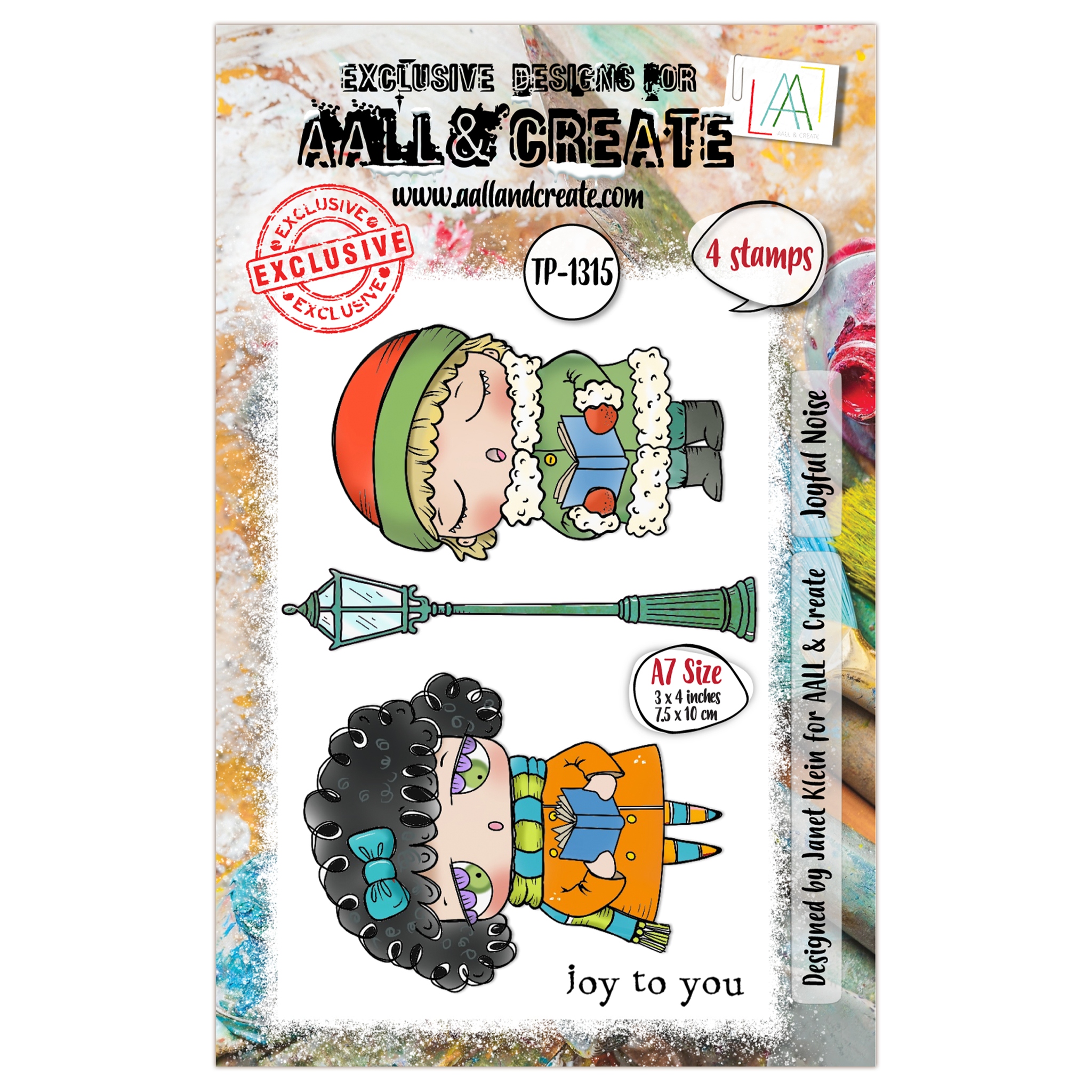 #1315 Joyful Noise A7 Stamp Set