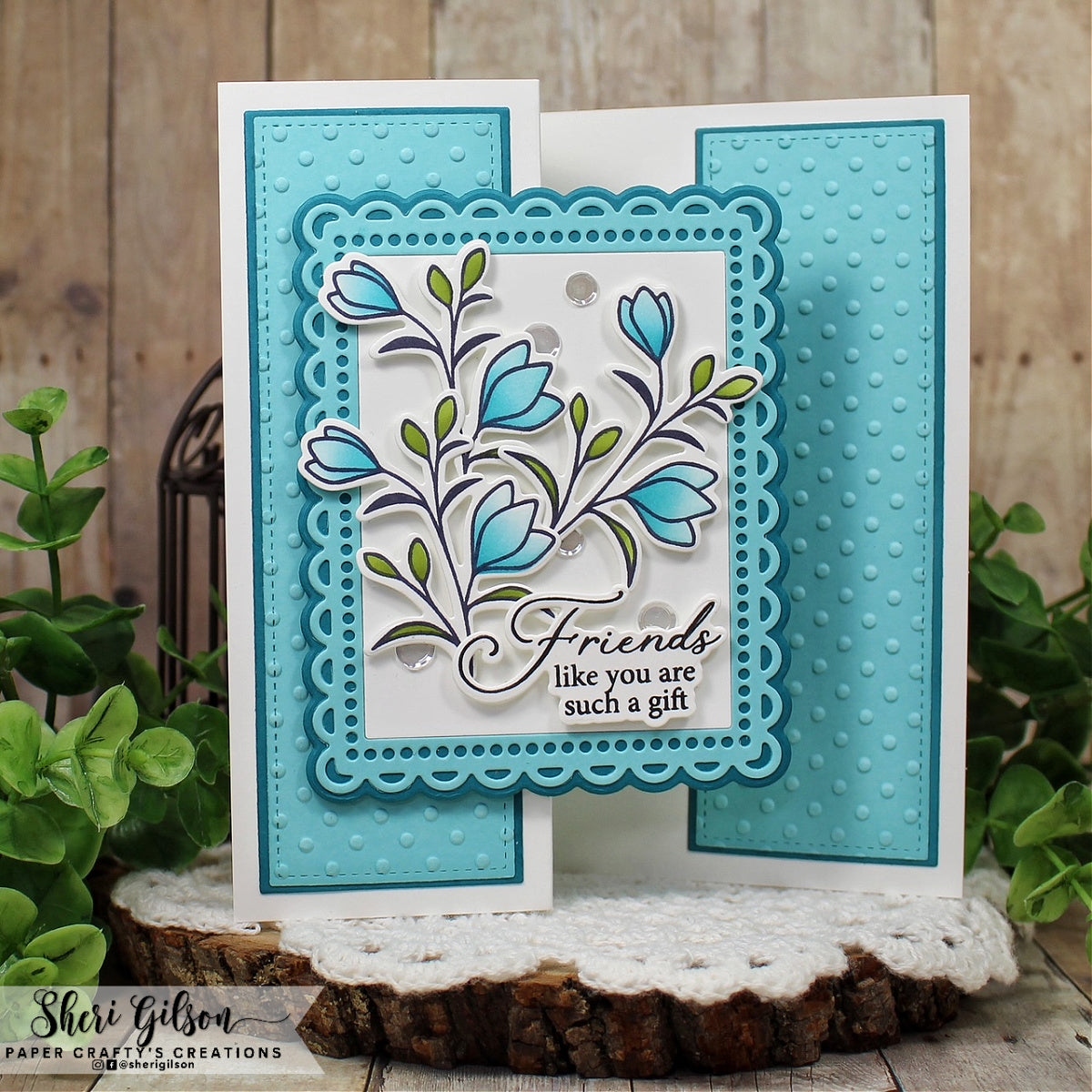 Hand-Picked Flowers Layering Stencil