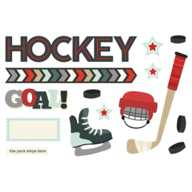 Hockey Simple Pages Page Pieces