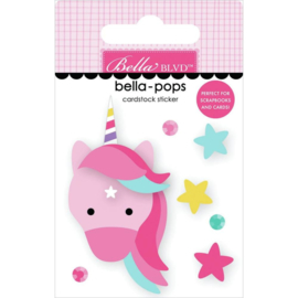 My Candy Girl Bella-Pops 3D Stickers Unicorn Magic