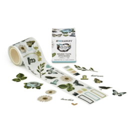 Vintage Artistry Moonlit Garden Sticker Roll Washi Tape