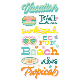 Just Beachy Foam Stickers