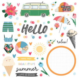 Sunny Days Simple Pages Page Kit