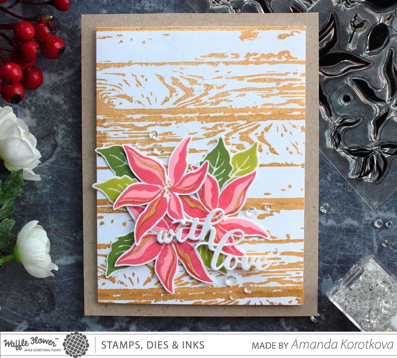 Layering Woodgrain Stamp Set