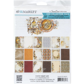 Country Heart Cafe Collection Pack 6"X8"