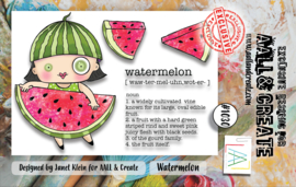 #1030 - A7 Stamp Set - Watermelon