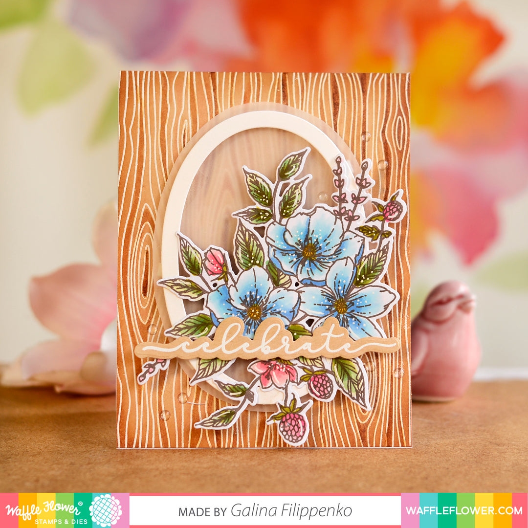Nesting Oval Frames Die