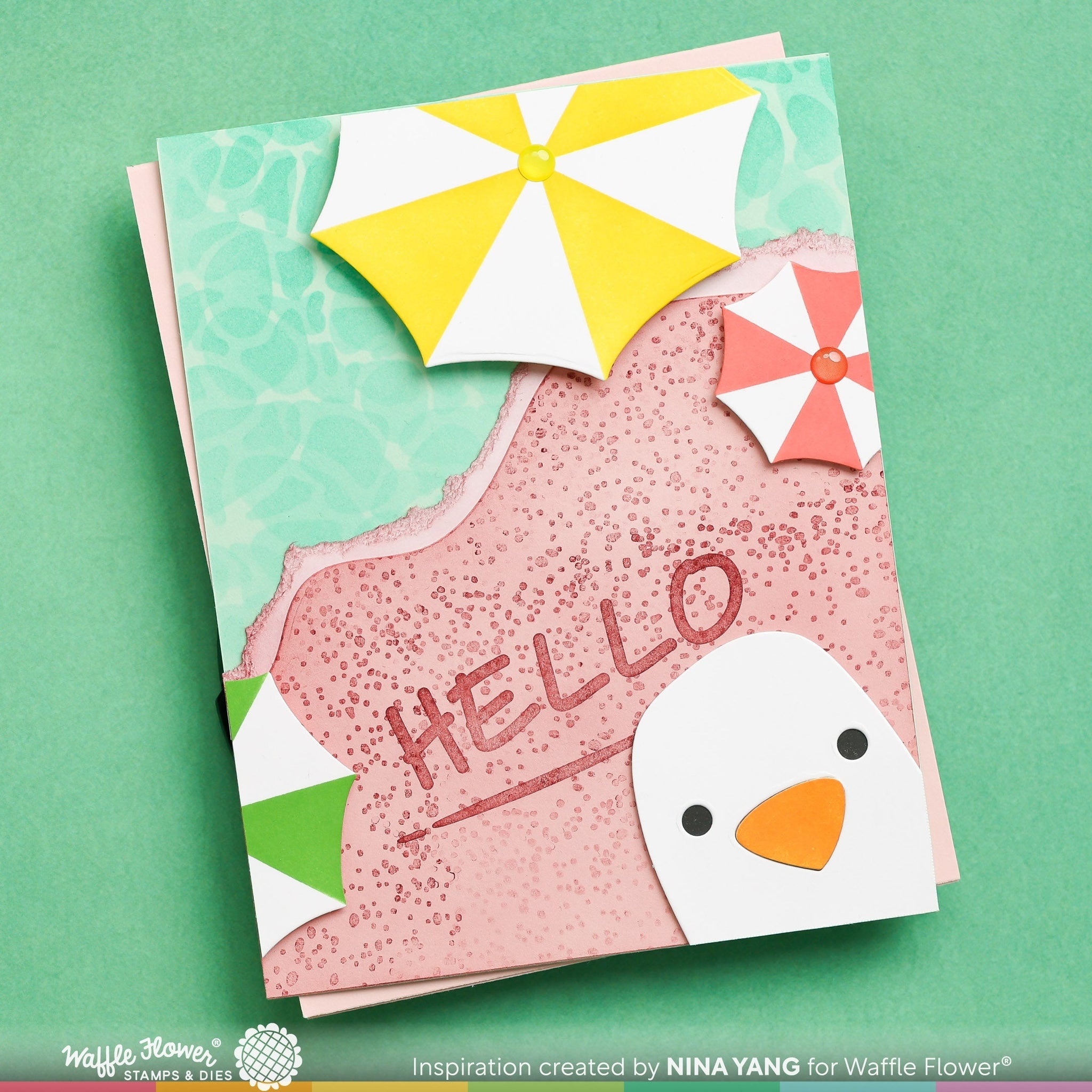 Beach Days Greetings Stamp Set