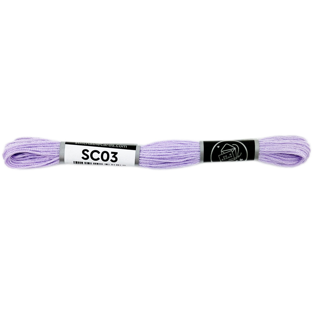 SC03 Embroidery Floss - Pale Purple 5/pk