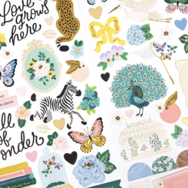 Woodland Grove Cardstock Stickers