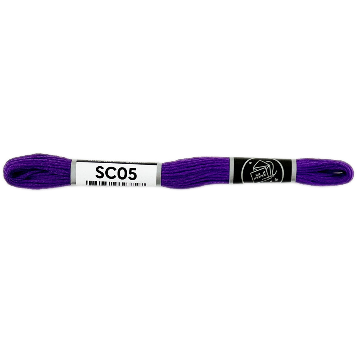 SC05 Embroidery Floss - Dark Purple 5/pk