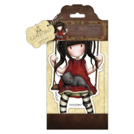 Gorjuss Large Rubber Stamp - Ruby